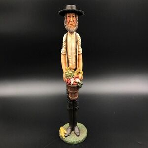 1992 Jim Shore Amish Family Collection Father Man with Vegetables 11"